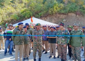 Defence Minister Rajnath Singh inaugurates BRO’s Kanzalwan Bridge in Gurez Valley