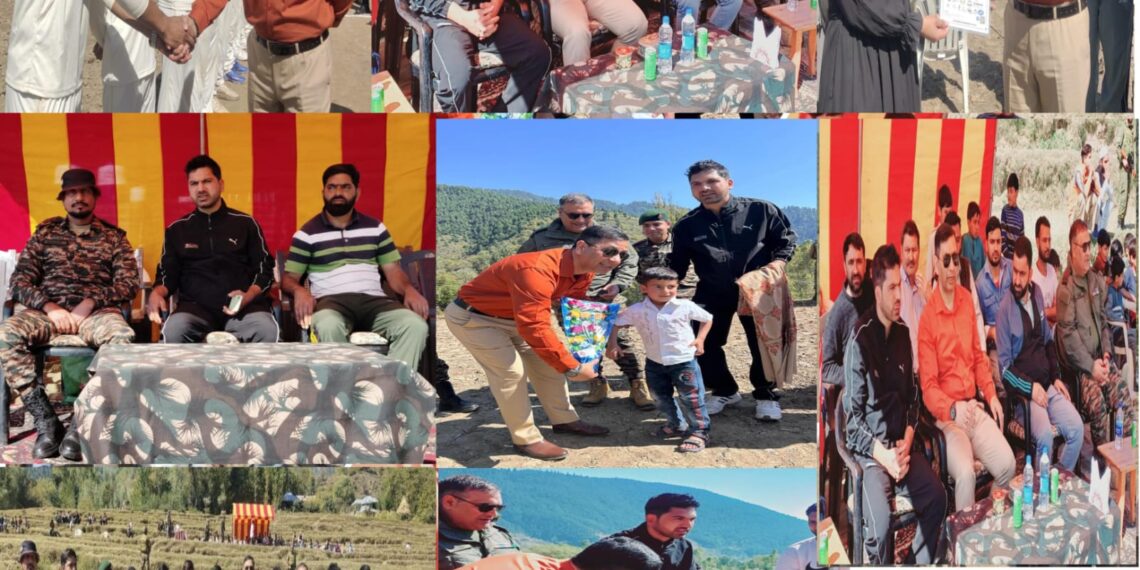 INDIAN ARMY AND LOCAL CRICKET ASSOCIATION INAUGURATED MANWAN PREMIER CRICKET LEAGUE 2024 SEASON -09 AT REMOTE VILLAGE OF AWOORA KUPWARA