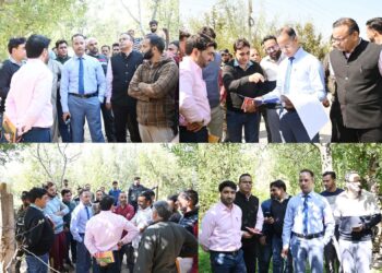 DDC Shopian visits NH- 444 sites
