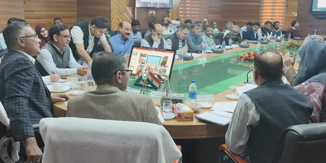 Principal Secretary reviews achievements under HADP, CAPEX, other CSSs for 2024-25