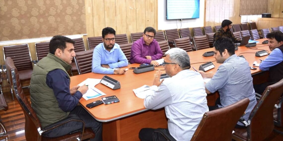 Aijaz Asad reviews progress on ‘Himayat’ scheme