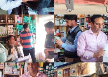 2 Erring medical shops closed down in Mohammad pora area of Kulgam for violating conditions of licences