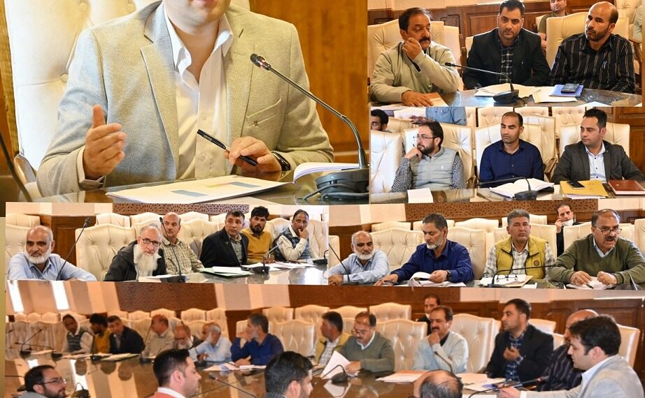 DC Kulgam reviews Power sector RDS scheme