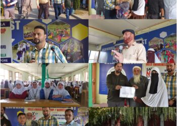 Social Welfare Department Sopore Organises Awareness Program on Drug Abuse at GMET School