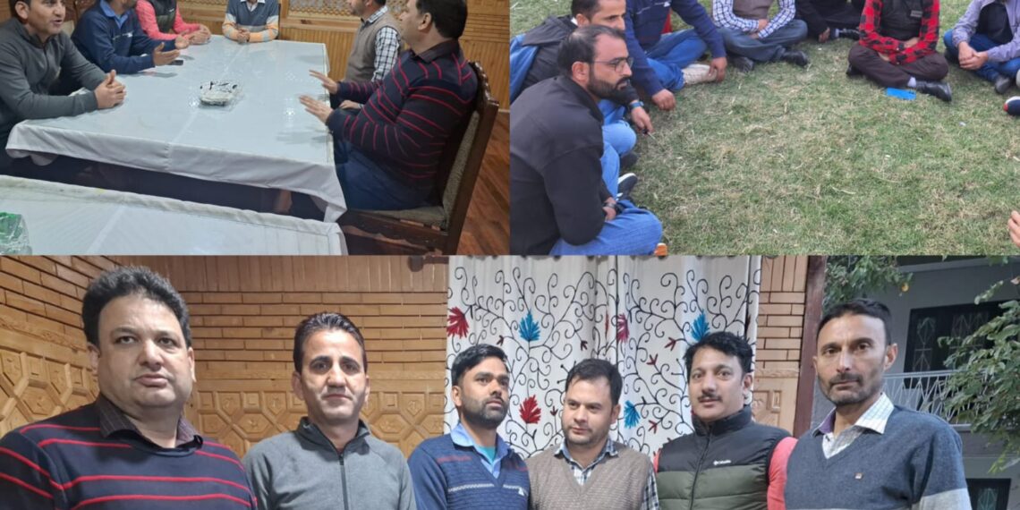 NHM Kashmir Association Meets in Srinagar, Congratulates Leaders, Raises Key Demands