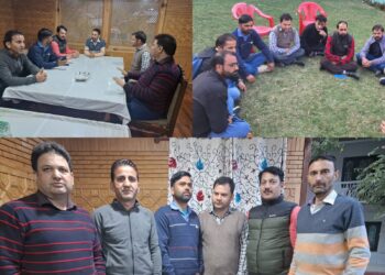 NHM Kashmir Association Meets in Srinagar, Congratulates Leaders, Raises Key Demands