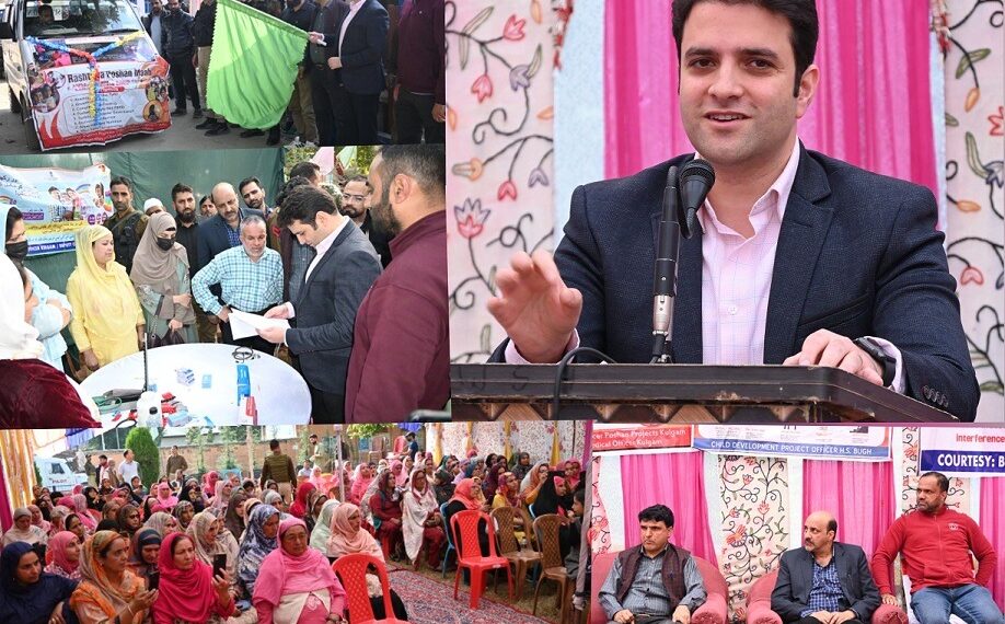 Mega event held on culmination of Poshan Mah at Qaimoo Kulgam