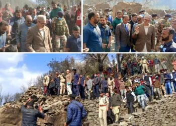 Omar Abdullah reaches out to fire victims in Kishtwar, pledges more relief