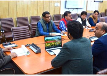 Secretary RDD reviews progress on IWMP in J&K