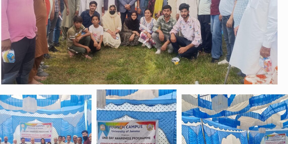 Poonch Campus Hosts One-Day Awareness Program on Sericulture Focusing on New and Upgraded Techniques