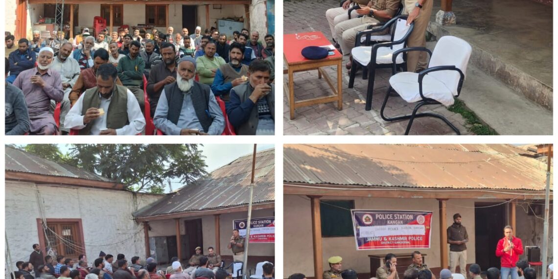 Police facilitates Police Public Darbar in Ganderbal