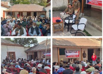 Police facilitates Police Public Darbar in Ganderbal