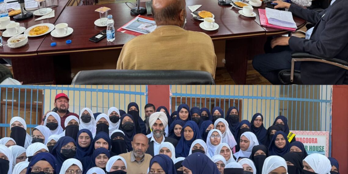 MP Er Rashid Sanctions ₹15 Lakh for College Bus in Tangmarg, ₹5 Lakh for Wagoora School Infrastructure During Extensive Baramulla Tour.