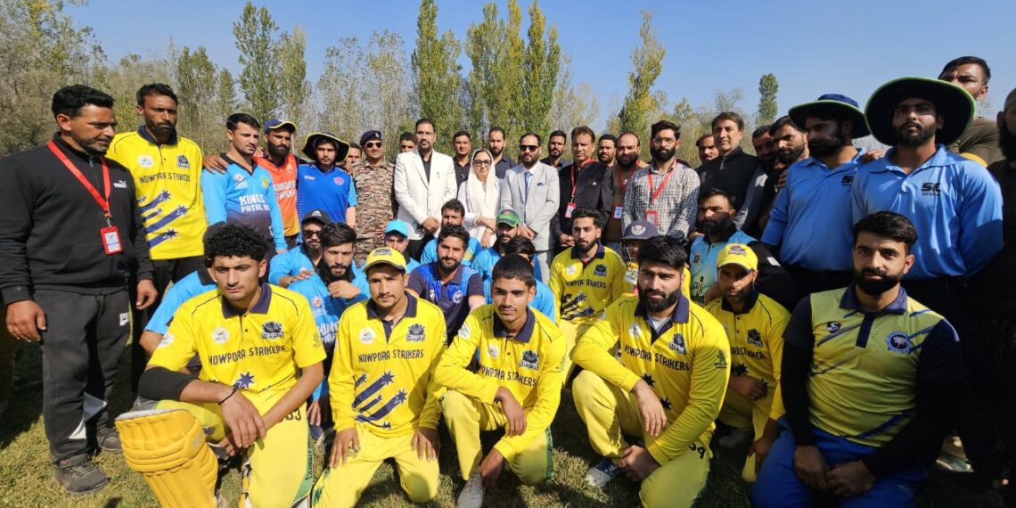 Dr Andrabi inaugurates APJ Abdul Kalam Premier League at Pulwama