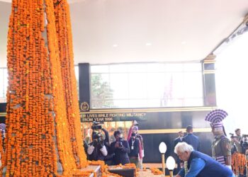 On ‘Police Commemoration Day’, Lieutenant Governor pays tributes to brave police officers and personnel who have laid down their lives in line of duty