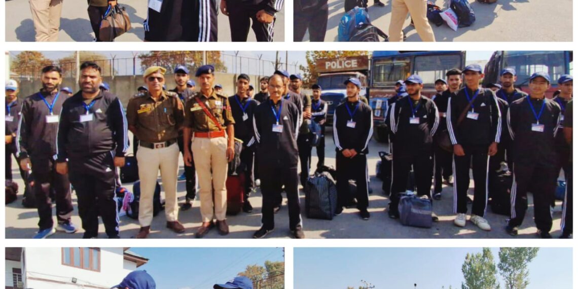 Ganderbal police conducts reception for returnees of Bharat Darshan Tour