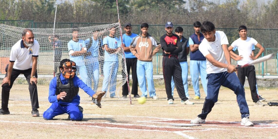 UT Level Inter-District Softball Tournament Kicks Off in Pulwama