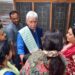 Lt Governor visits family of Martyr Civilian Sh Shashi Abrol in Jammu