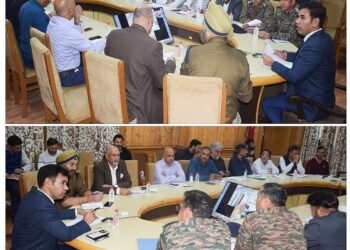 Divisional commissioner Kashmir chairs meeting regarding winter preparedness