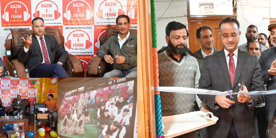 Bazme Feham: Student Podcast inaugurated at Shopian