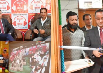 Bazme Feham: Student Podcast inaugurated at Shopian