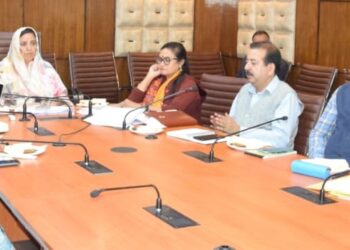Sakeena Masood chairs maiden review meeting of HED