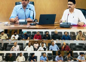 Enforcement of Road Safety measures reviewed in Kathua