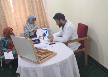 Transforming Lives: Free Eye Screening Medical Camp at Zila Sainik Welfare Board, Kupwara
