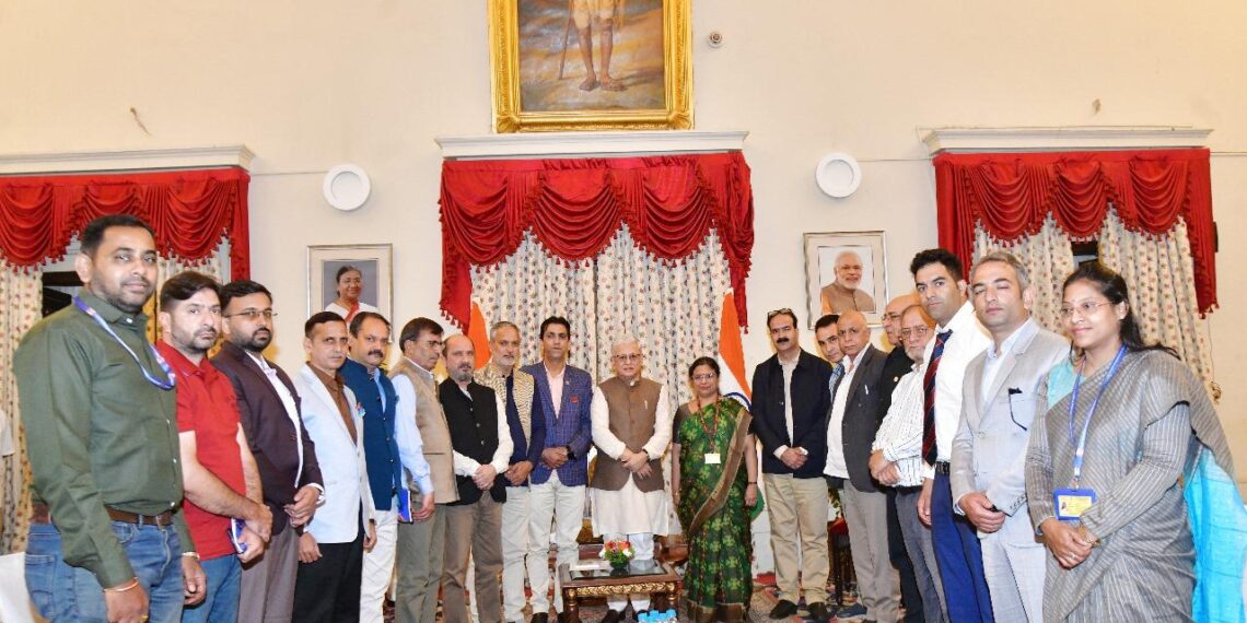 J&K Media Delegation Visits Telangana, Discusses Best Governance Practices with Governor
