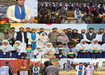 Late Bashir Ahmad Lone, Rifle Man commemorated at Drugmulla.
