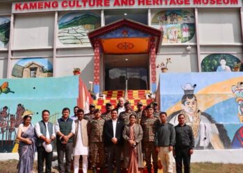 INDIAN ARMY & PEOPLE OF ARUNACHAL CONTRIBUTE TO VIBRANT VILLAGE PROGRAMME THROUGH KAMENG MUSEUM