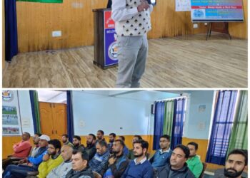 J&K Police organises Mental Health Awareness Program for Staff of Police Public School Bemina & YDRC of J&K Police