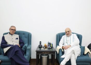 CM Omar Abdullah meets Home Minister Amit Shah, discusses statehood issue