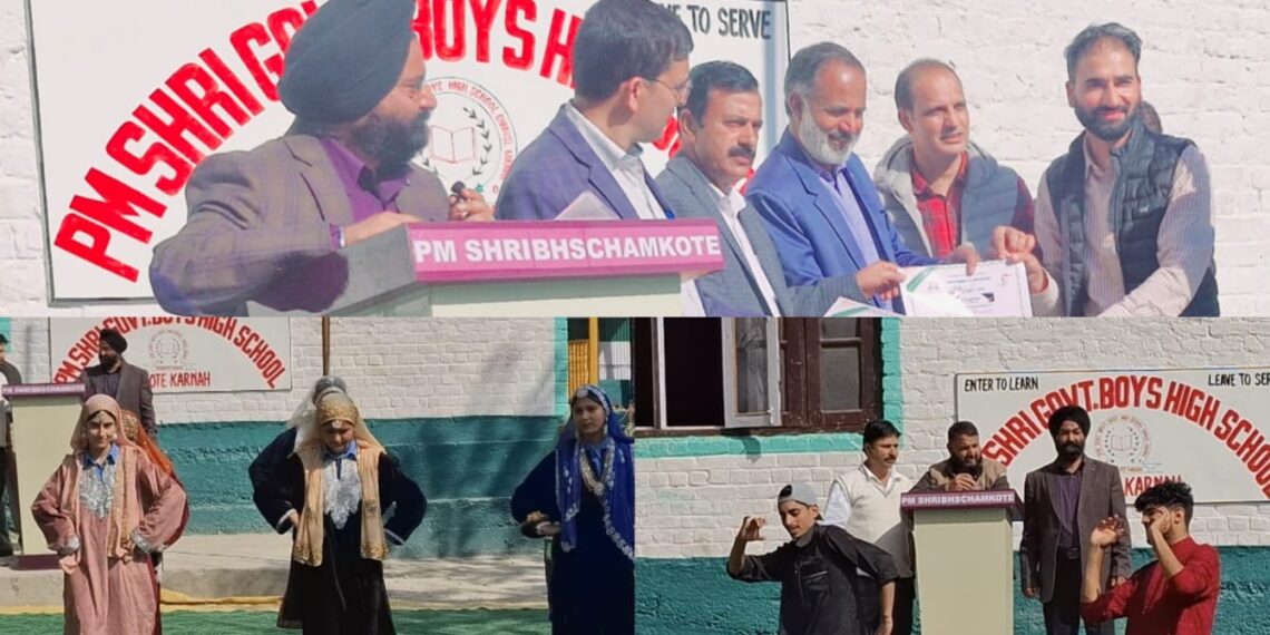 High School Chhamkot Karnah Hosts “Kala Utsav” Program