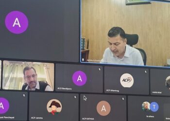 Director Panchayati Raj reviews status of rural infrastructure projects across J&K
