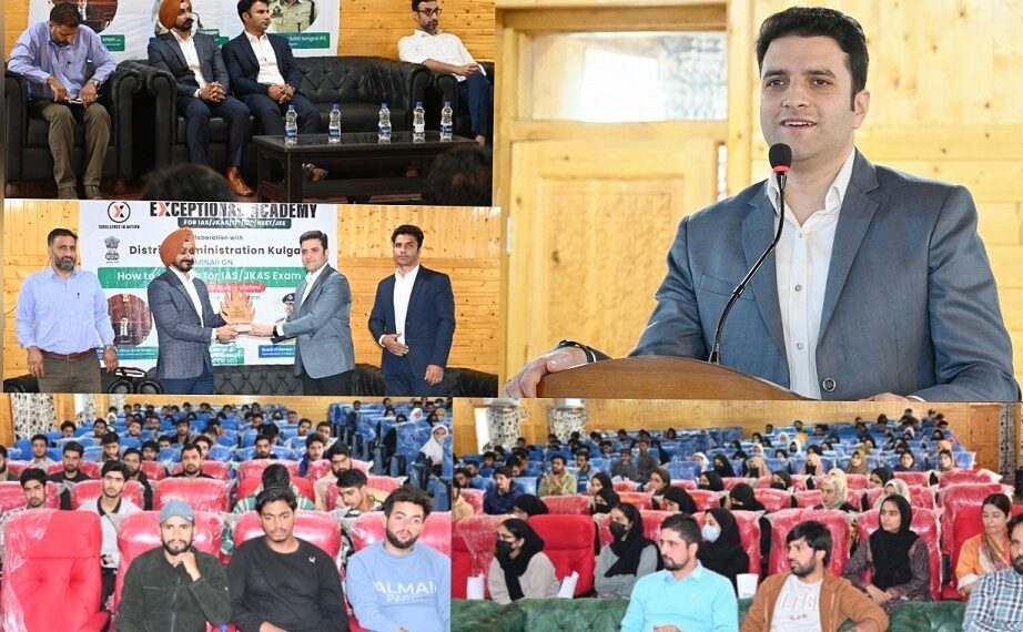 One Day Counseling cum Mentorship Seminar held for IAS/ JKAS Aspirants at Kulgam