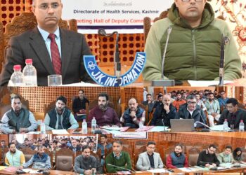 DLCC meeting cum symposium for implementation of COTPA, 2003 & NTCP held at Shopian