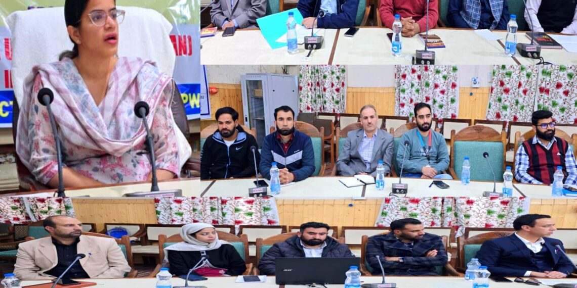 DC Kupwara presides over CBTP on implementation of Project YUVA