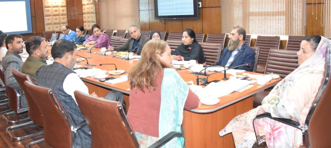 Initiate solid fight against menace of drug abuse across J&K to save our future generations: Sakeena Masood
