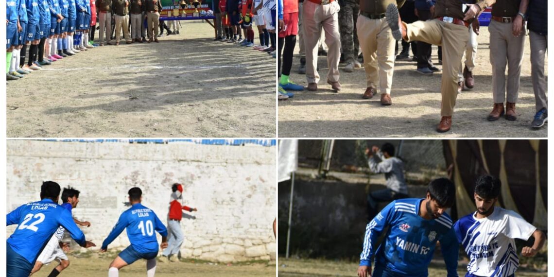 _Police Flag Day Week 2024_  Police inaugurates police martyrs football tournament in Kupwara