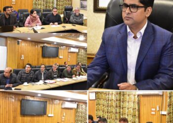 Commissioner SMC Reviews Centrally Sponsored Schemes, Capex, and Other Key Initiatives