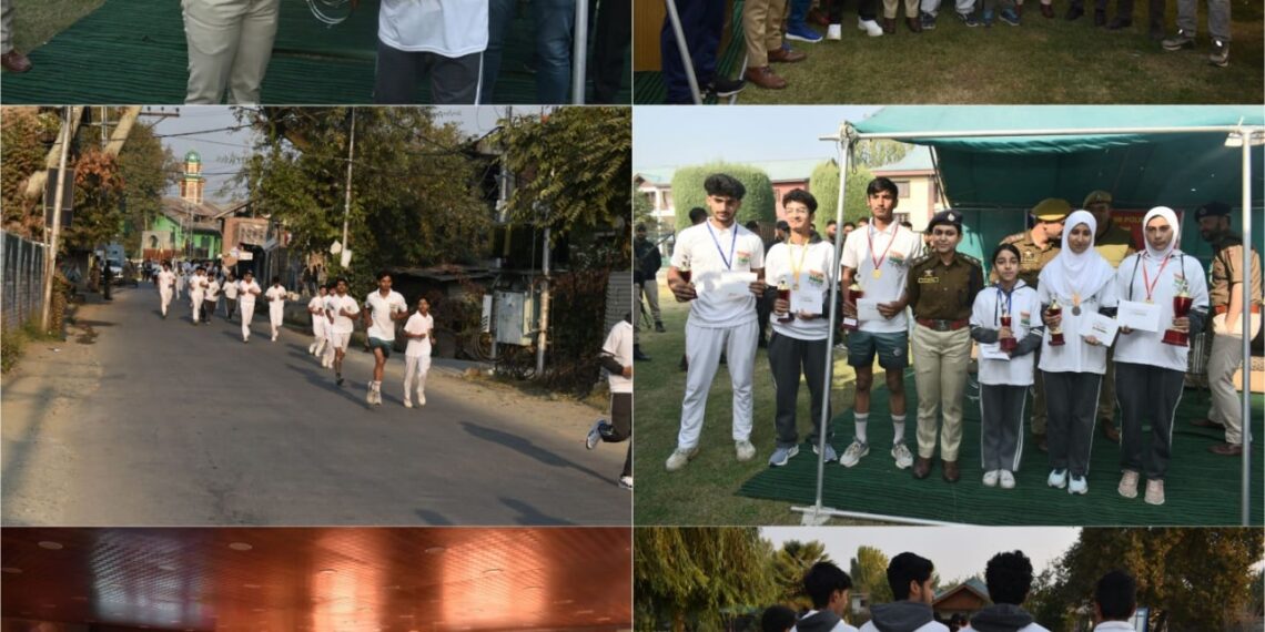 Police Flag Day Week 2024; Police organises ‘Run for Unity’ in Pulwama & Awantipora