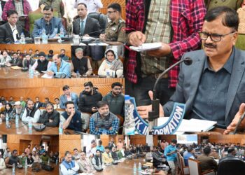 Rana reviews ongoing works, major initiatives in Shopian