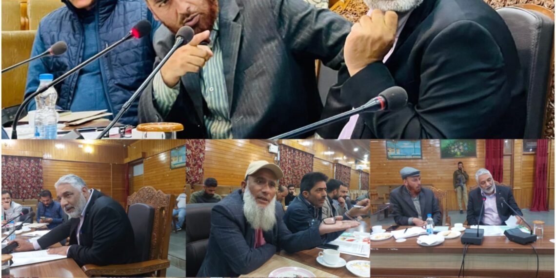 MLA Sopore Chairs Introduction and Review Meeting