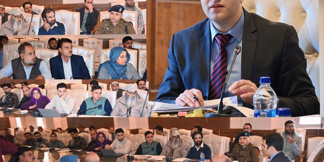 Monthly NCORD meeting held at Kulgam