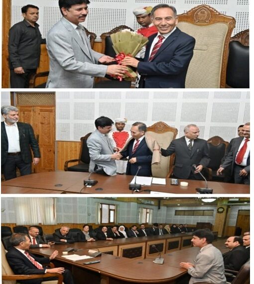 Judicial Officers of District Srinagar felicitate Justice Tashi Rabstan for elevation to Chief Justice
