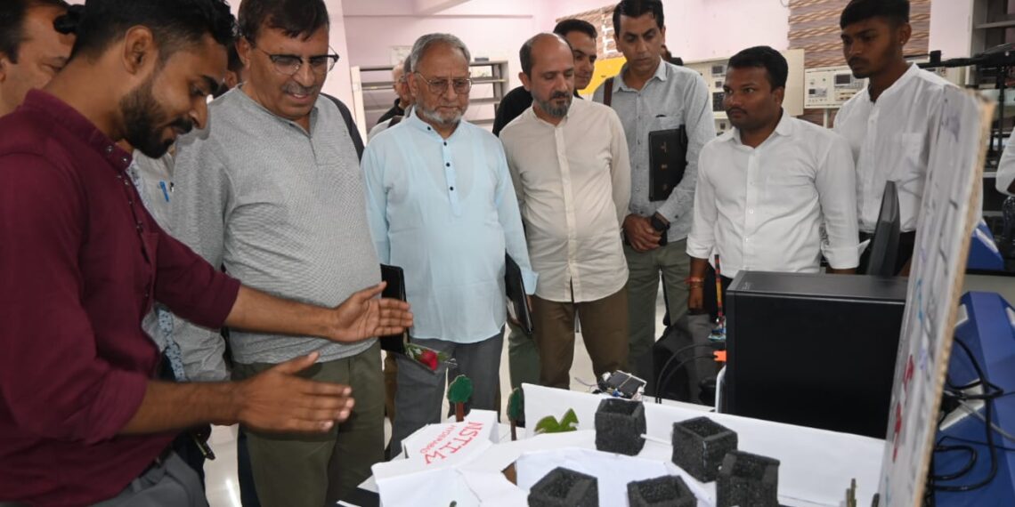 Media Delegation from Jammu And Kashmir visit NSTI, Vidyanagar