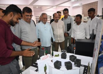 Media Delegation from Jammu And Kashmir visit NSTI, Vidyanagar
