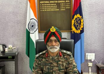 Maj Gen Bevli Takes Charge as ADG of NCC Directorate for J&K, Ladakh