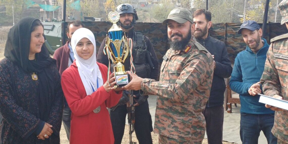 Col Santosh Mahdik Inter School Girls Kho-Kho Tournament, Kupwara